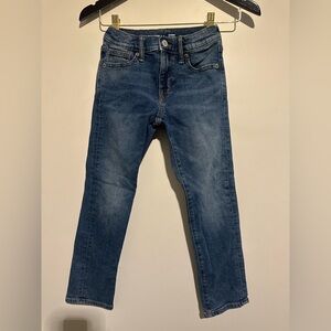 Old Navy Kids Slim Straight Denim Jeans - Medium Blue Wash